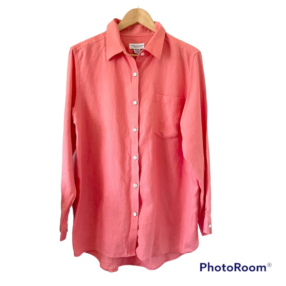 100% Linen Button Down Shirt